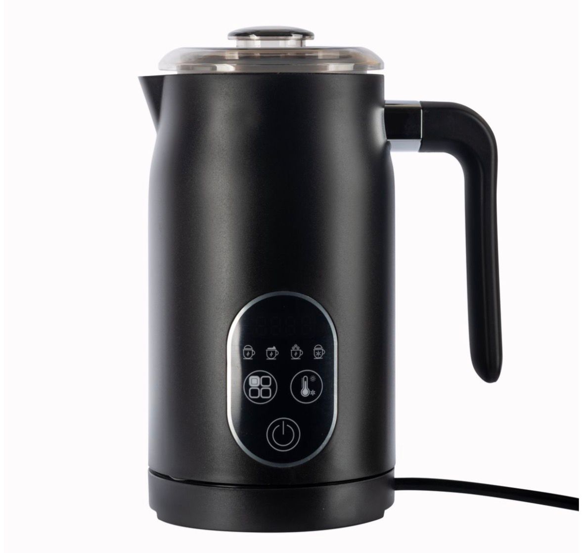 Electric Milk Frother and Steamer with temp control for Coffees and lattes Froth